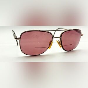 Vintage San Remo Brown Oval Sunglasses Frames Only